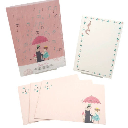 Kinose Printing Happy Tone Letter Set with File