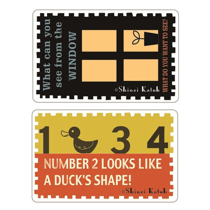 SEAL-DO PRINTING IC Card Privacy Stickers - Window and Duck