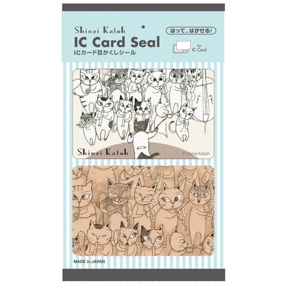 SEAL-DO PRINTING IC Card Stickers - Cat Orchestra