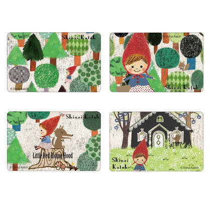 SEAL-DO PRINTING IC Card Privacy Stickers - Red Hood