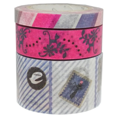 SEAL-DO PRINTING Paris Stamp A Story Masking Tape Set