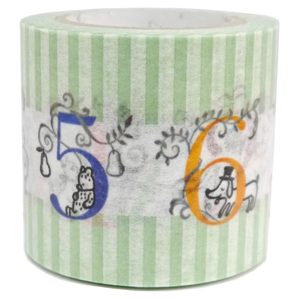 SEAL-DO PRINTING Number Wide Masking Tape