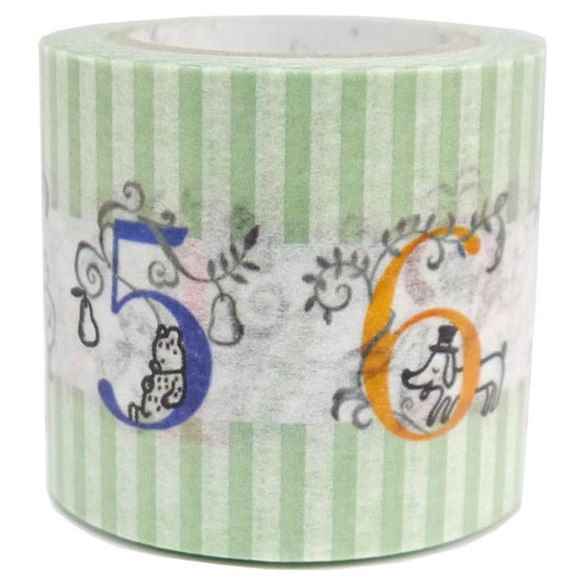 SEAL-DO PRINTING Number Wide Masking Tape