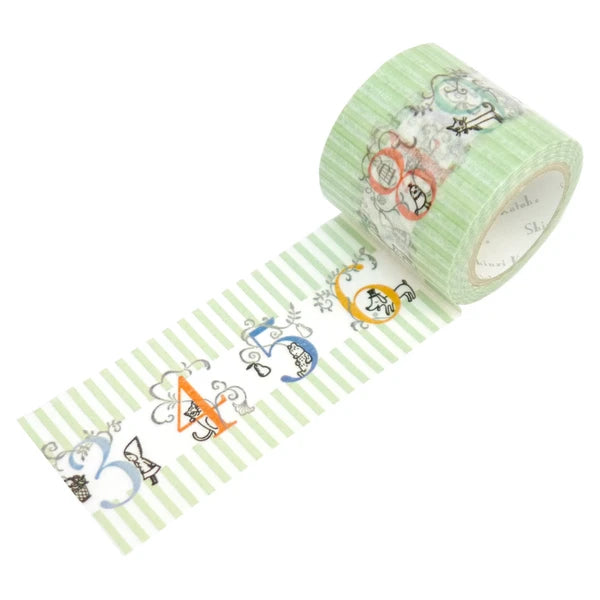 SEAL-DO PRINTING Number Wide Masking Tape