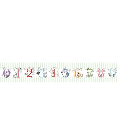 SEAL-DO PRINTING Number Wide Masking Tape