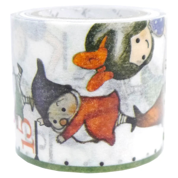 SEAL-DO PRINTING Measure Snow White Wide Masking Tape