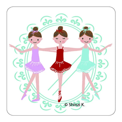 SEAL-DO PRINTING Ballet Reflective Sticker - Releve Trois