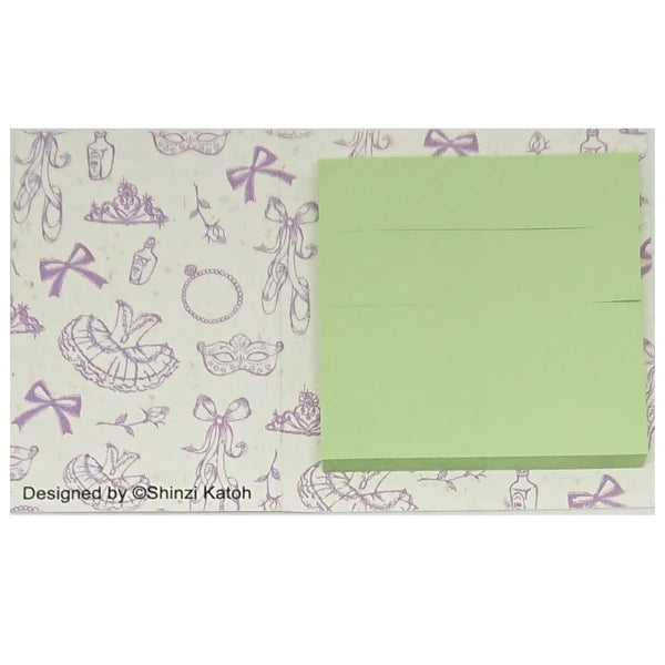 SEAL-DO PRINTING Banana Paper Sticky Notes - Ballet Step Turn