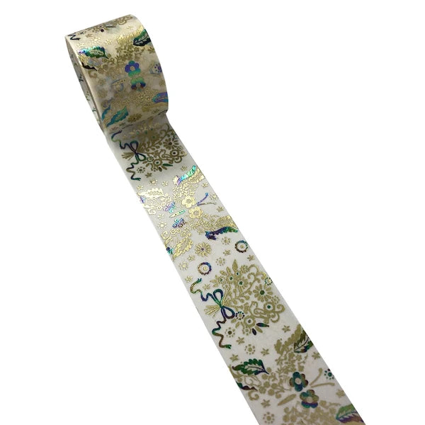 SEAL-DO PRINTING Flower and Butterfly Tracing Paper Decoration Tape