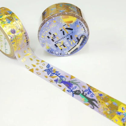SEAL-DO PRINTING Miyazawa Kenji Kirapika Foil Masking Tape - Diamond of Ten Powers