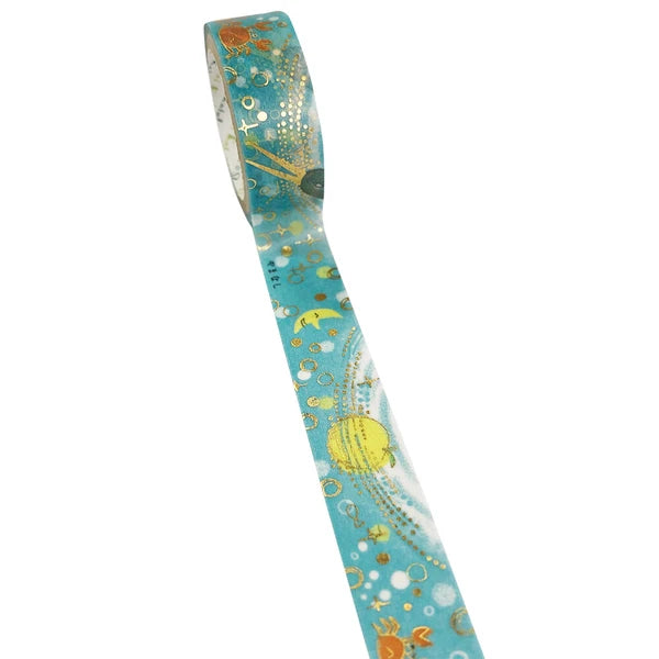 SEAL-DO PRINTING Miyazawa Kenji Kirapika Masking Tape - Yamanashi - Additional product image