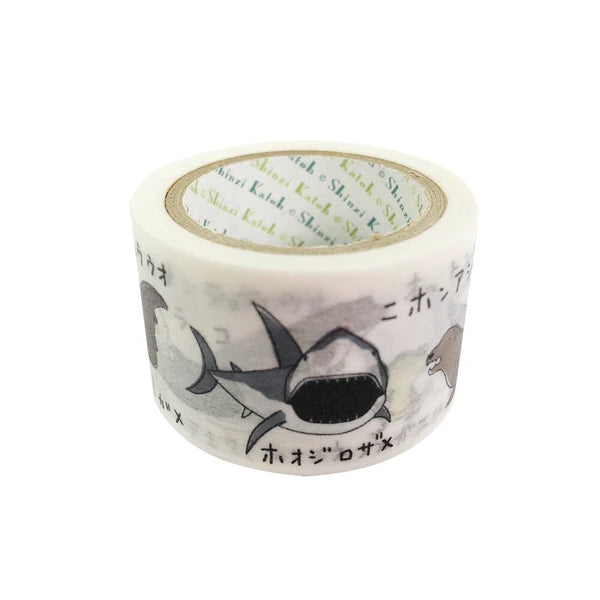SEAL-DO PRINTING Endangered Species Wide Masking Tape - Endangered Water Species 2