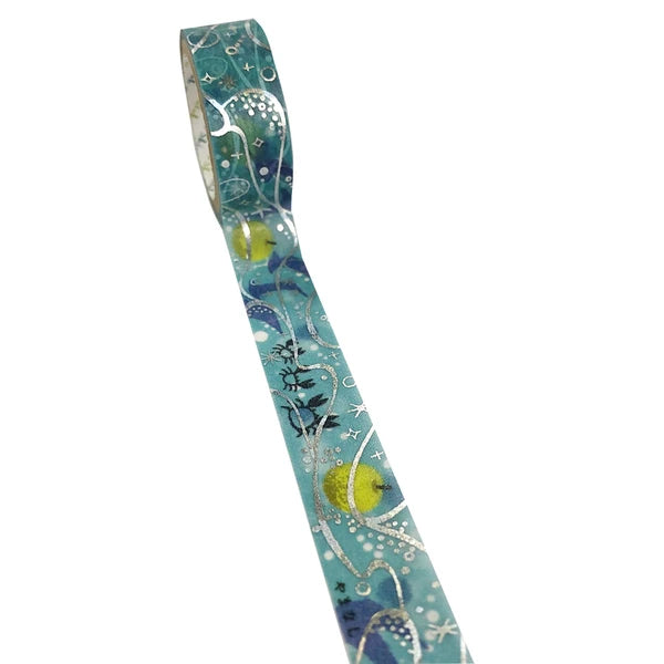 SEAL-DO PRINTING Miyazawa Kenji Kirapika Foil Masking Tape - Yamanashi 2