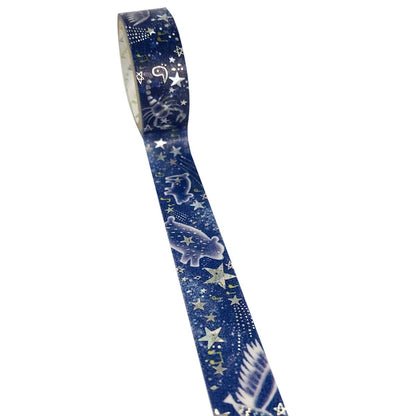 SEAL-DO PRINTING Miyazawa Kenji Kirapika Foil Masking Tape - Song of the Stars