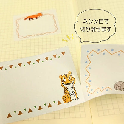 SEAL-DO PRINTING Roll Sticky Notes - Endangered Species Assortment 1