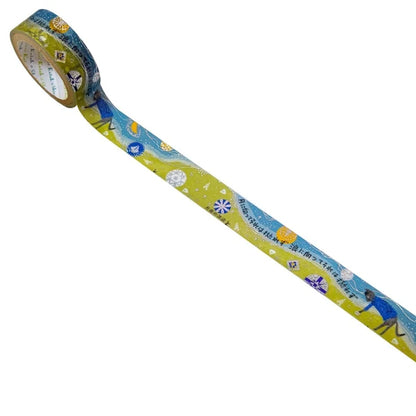 SEAL-DO PRINTING Chuya Nakahara Kirapika Foil Masking Tape - Star Pierrot