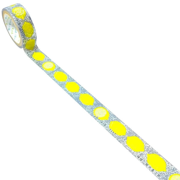 SEAL-DO PRINTING Walking Through Literature 1 Kirapika Foil Masking Tape - Lemon
