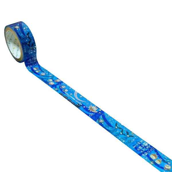 SEAL-DO PRINTING Miyazawa Kenji Gento-kan Kirapika Masking Tape - Nijurokuya