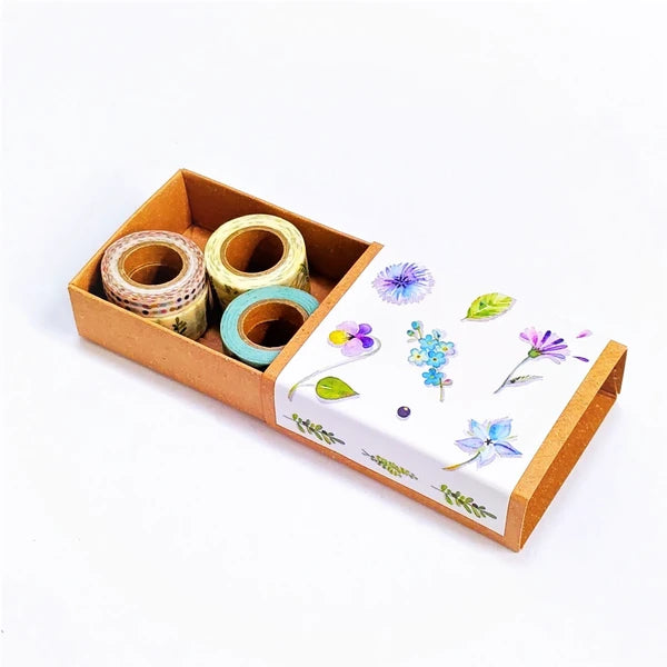 SEAL-DO PRINTING Petit Mas Box Mini Masking Tape Set - Birds - Additional product image