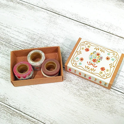 SEAL-DO PRINTING Petit Mas Box Mini Masking Tape Set - Happy Celebration - Additional product image