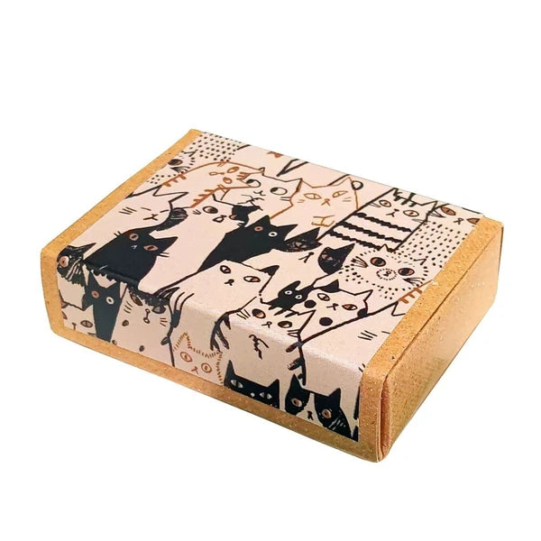 SEAL-DO PRINTING Petit Mas Box Mini Masking Tape Set - Cats